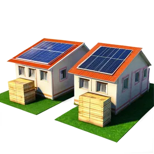 Solar Houses PNG Pck PNG