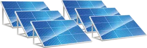Solar_ Panel_ Array_ Illustration PNG image