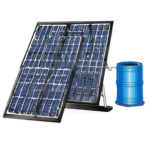 Solar Panel Cooling System Png Enf PNG image