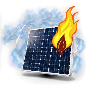 Solar Panel Fire Safety Png Dvu62 PNG image