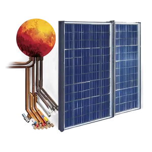 Solar Panel Heating System Png 05242024 PNG image