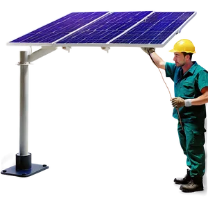 Solar Panel Maintenance Png 05242024 PNG image