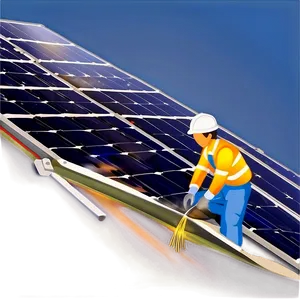 Solar Panel Maintenance Png 81 PNG image