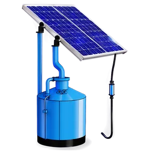 Solar Panel Water Pump Png 64 PNG image