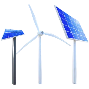 Solar Panel Wind Turbine Png 45 PNG image