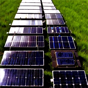 Solar Panels In Field Png 58 PNG image