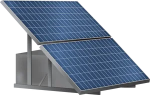 Solar Panels Stand Alone System PNG image