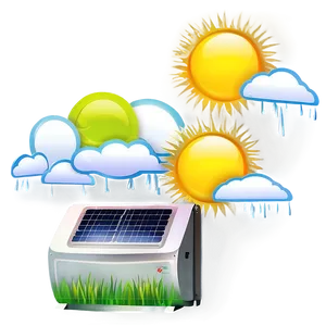 Solar Powered Air Conditioner Png 06272024 PNG image