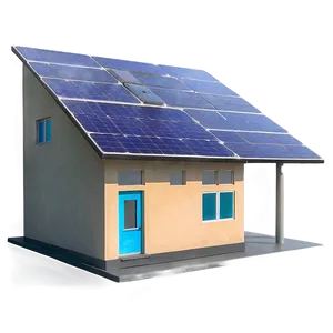 Solar-powered Building PNG 38