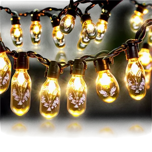 Solar Powered Fairy String Lights PNG 05252024