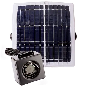 Solar Powered Fan PNG Fts19