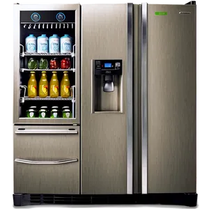 Solar Powered Refrigerator PNG San49 PNG