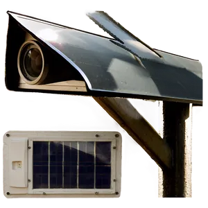 Solar Powered Security Camera PNG Xnd