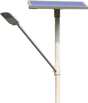 Solar Powered Street Lamp PNG image