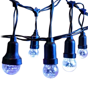Solar Powered String Light PNG Cqg