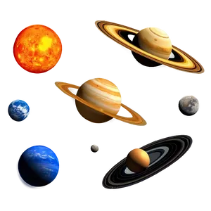 Solar System Planets Png Cfh PNG image