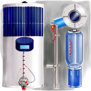 Solar Water Heater Efficiency PNG 06262024