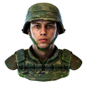 Soldier Hat Realistic PNG Plw88 PNG