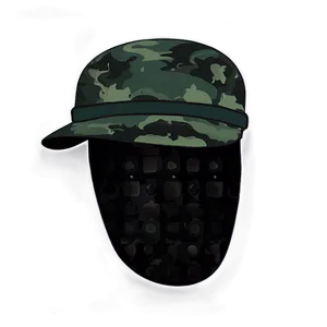Soldier Hat Silhouette PNG Nor33