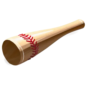 Solid Baseball Bat PNG 05242024