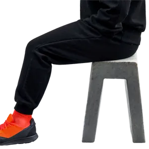 Solid Black Sweatpants PNG Tfp78 PNG