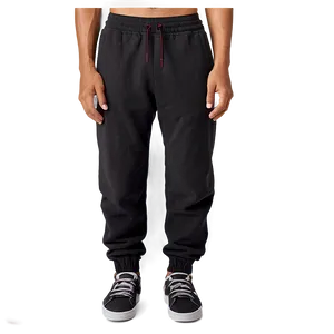 Solid Black Sweatpants PNG Xrp81 PNG