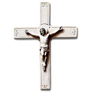 Solid Catholic Cross Presentation PNG 74