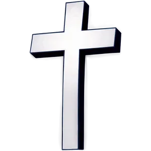Solid Catholic Cross Presentation PNG Juy5 PNG