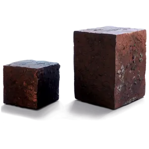 Solid Iron Ore Cubes PNG Hiq PNG