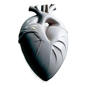 Solid White Heart Png Nmm76 PNG image