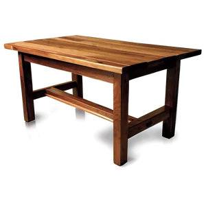 Solid Wood Dining Table Png Xcq PNG image