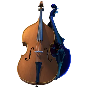 Solo Double Bass Player PNG Sfx PNG
