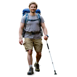 Solo Hiker Png 06262024 PNG image