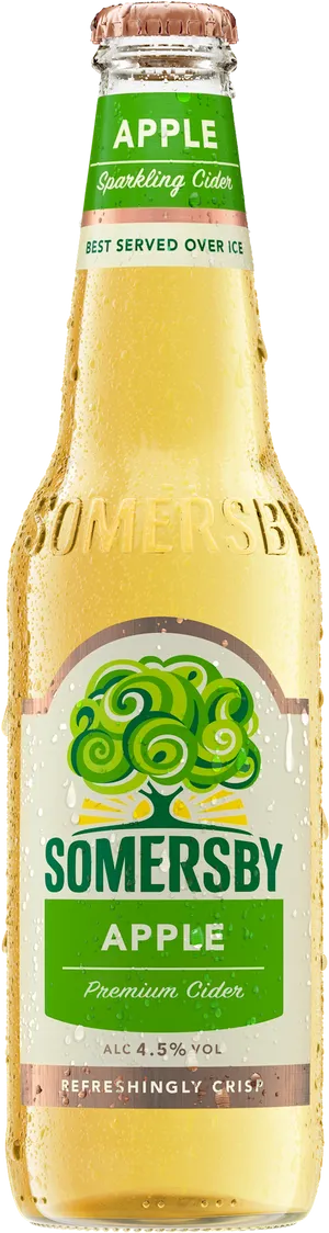 Somersby Apple Cider Bottle PNG image