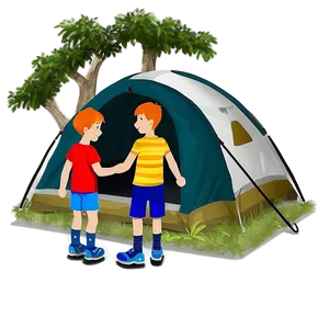 Son And Family Camping Trip Png 88 PNG image