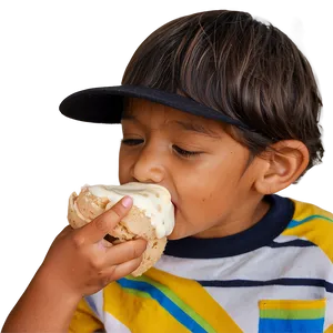 Son Eating Ice Cream PNG 75 PNG