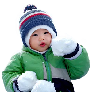 Son Playing In Snow PNG Ahv20 PNG