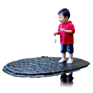 Son Playing In The Rain PNG 81 PNG