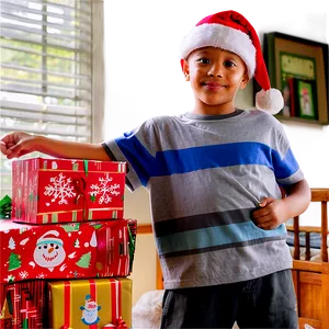 Son's Christmas Morning Png 06242024 PNG image