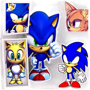 Sonic And Friends Group PNG Ddk68