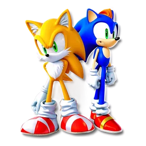 Sonic And Tails Adventure Png Ugj31 PNG image