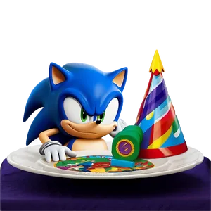 Sonic Birthday Table Setting Png 16 PNG image