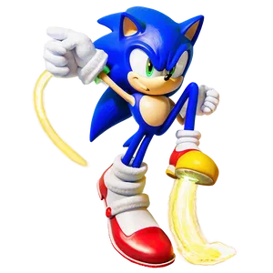 Sonic Boost Action PNG 50