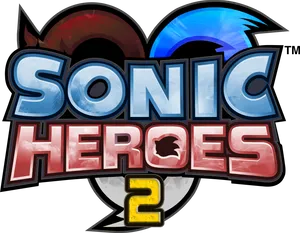 Sonic Heroes2 Logo PNG image