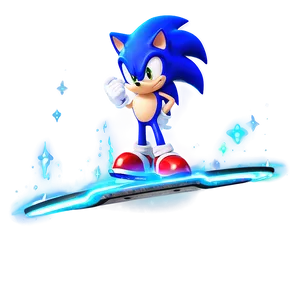 Sonic Hoverboard Adventure PNG Oxh