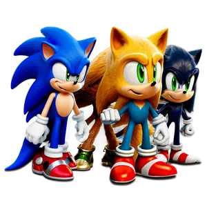 Sonic Movie Characters PNG Lfq