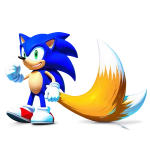 Sonic's Sidekick Tails PNG 05232024