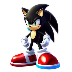 Sonic Series Shadow Character PNG Gio31