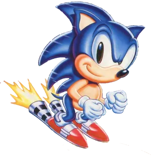Sonic Speedy Sneakers PNG image