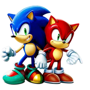 Sonic The Hedgehog And Knuckles PNG Ijt43 PNG
